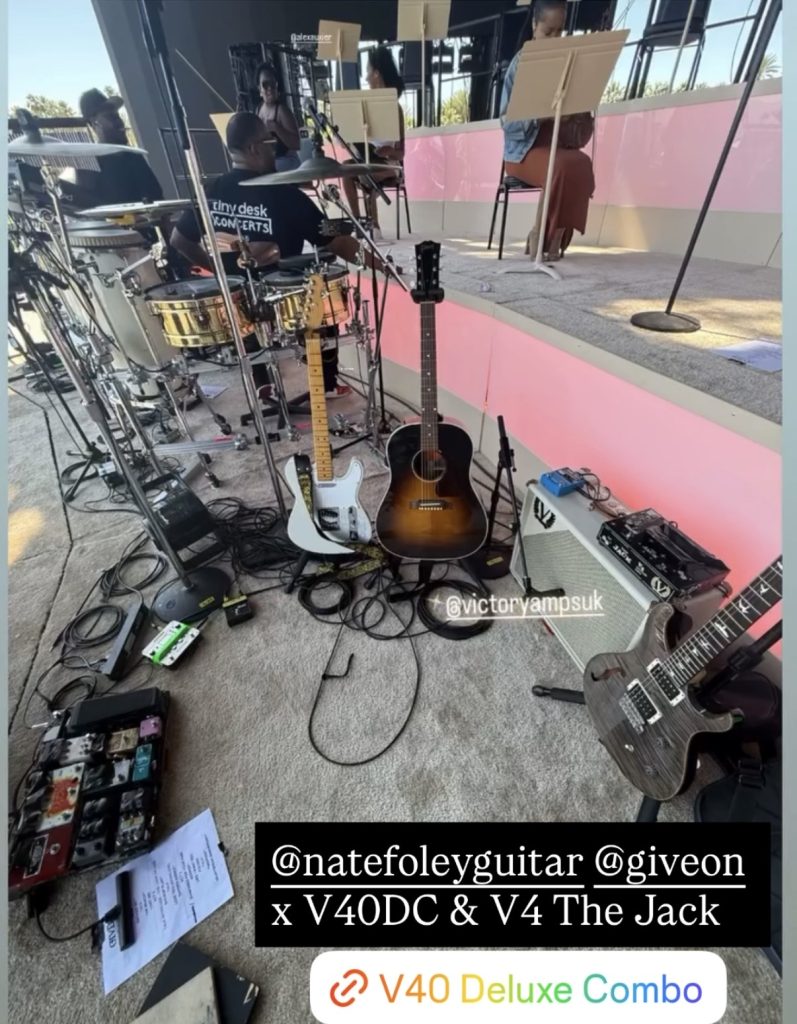 !natefoleyguitar @giveon v40DC & V4 The Jack